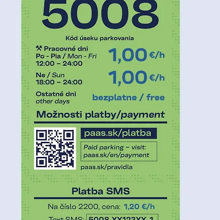 Air-conditioned Studio, Close To Centre & Tram Stop * Bratislava